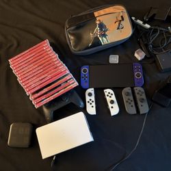 Nintendo Switch OLED System And Games Bundle