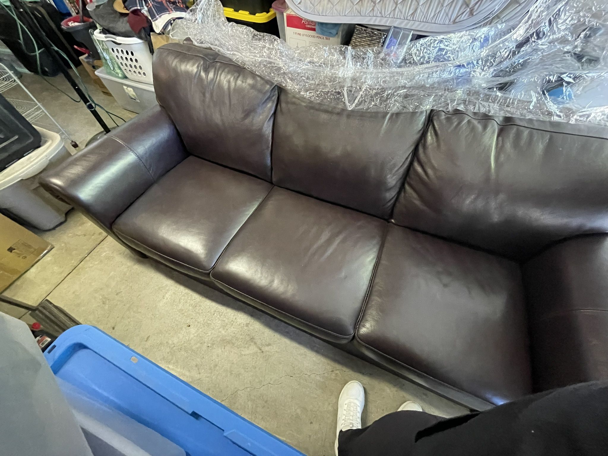 Leather couch DUBLIN Pick Up 