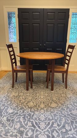 Dining Table with Two Chairs