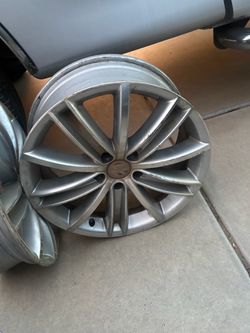 OEM Volkswagen 18” Stock Wheels/Rims – Set of 4