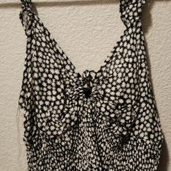 Girls Summer Tank Crop Top