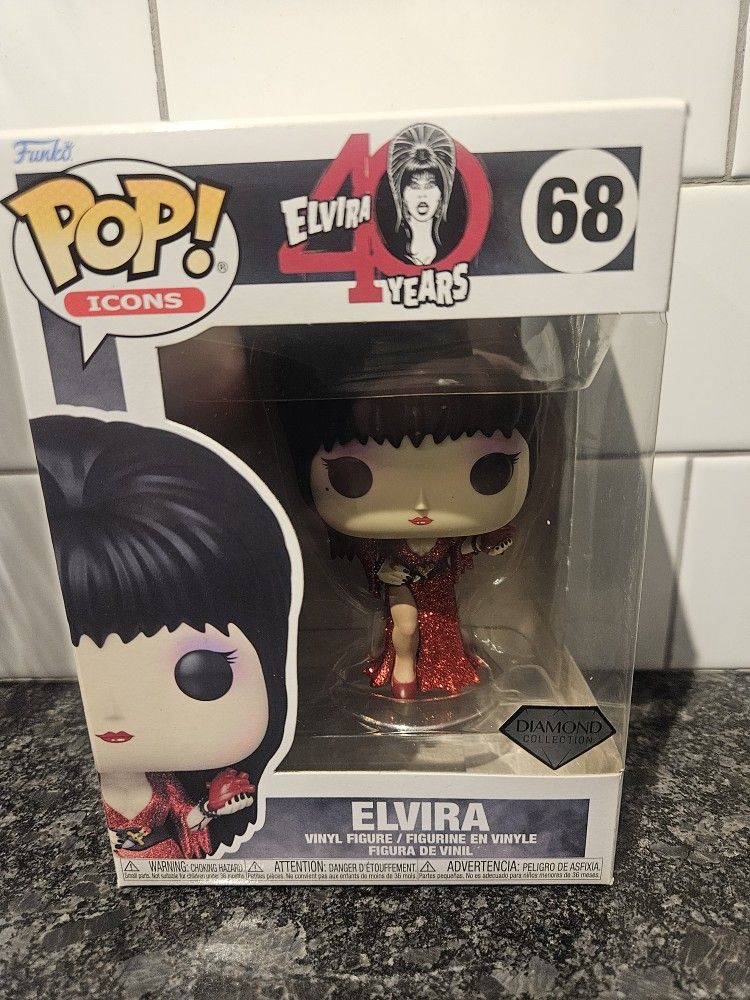 ELVIRA RED DRESS GLITTER EDITION