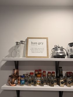 Hangry Wall Art For Kitchen