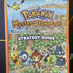 Pokemon Mystery Dungeon Explores Of Time & Darkness Strategy Guide