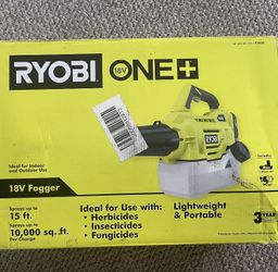 RYOBI Fogger  - 18v /  Brand New 