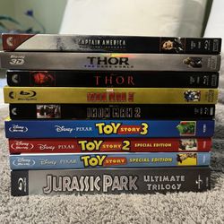 Blu Ray Movies Used Each $10