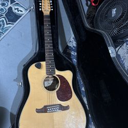 Fender 12 string acoustic electric guitar