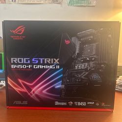 ASUS ROG STRIX B450-F GAMING II MOTHERBOARD