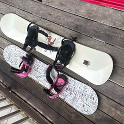 Snowboards With Bindings