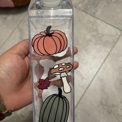 Autumn Milk Carton Bottle