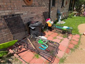 Patio sun loungers