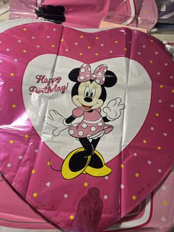 1st Birthday  Pink Minnie Mouse Garland Decoration