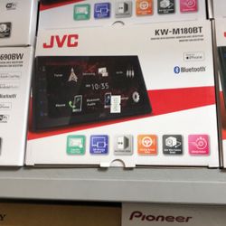 Jvc Kw-m180bt On Sale Today For 179.99