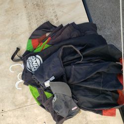 Brand New Burger King Aprons, Shirts And A Hat Plus Visor 