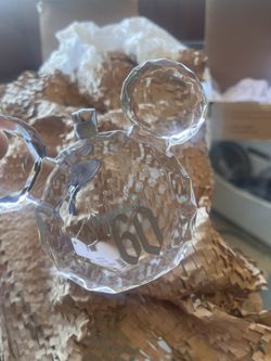 Disney 60th Anniversary Mickey Mouse Icon Gem Ornament