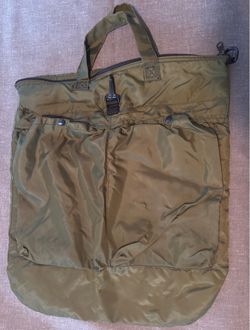 Military surplus aviator helmet bag