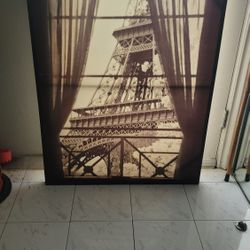 Eiffel Tower Canvas