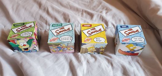 SIMPSONS WATCHES. FULL SET OF 4