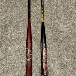 Slow pitch Miken bats