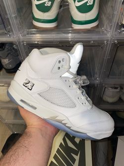 Jordan 5 White Metallic (9.5US)