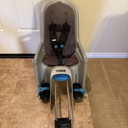 Thule RideAlong Child Bike Seat - Rear - Seat Post Mount - Light Gray