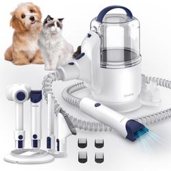 Pet Grooming Kit & Pet Hair Vacuum
