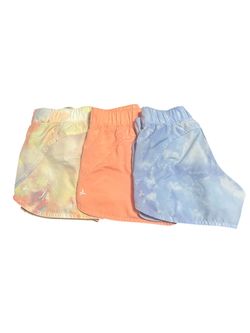Old Navy Active Girls Shorts Bundle Size Medium 8 Tie Dye Athletic Running 3 Pair