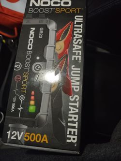 NOCO BOOST SPORT & SCHUMACHER BATTERY CHARGER AND MAINTAINER