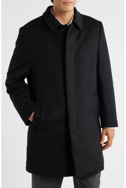 Ralph lauren Men's Black Wool Coat 42R