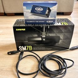 Shure SM7B/ Cloudlifter