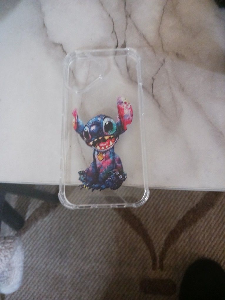 IPhone 16 Stitch Clear Phone Case