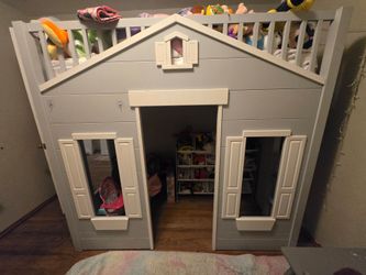 Pottery barn playhouse bedroom