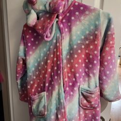 girls unicorn robe