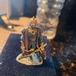 Enchanted Kingdom Of Xanth King Trent Pewter Figurine From 1989