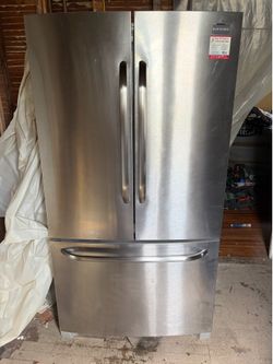 Frigidaire French door stainless steel refrigerator
