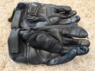 Cortech motorcycle gloves large