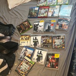 Old Games I’m Selling PS4 PS3 And Xbox 360
