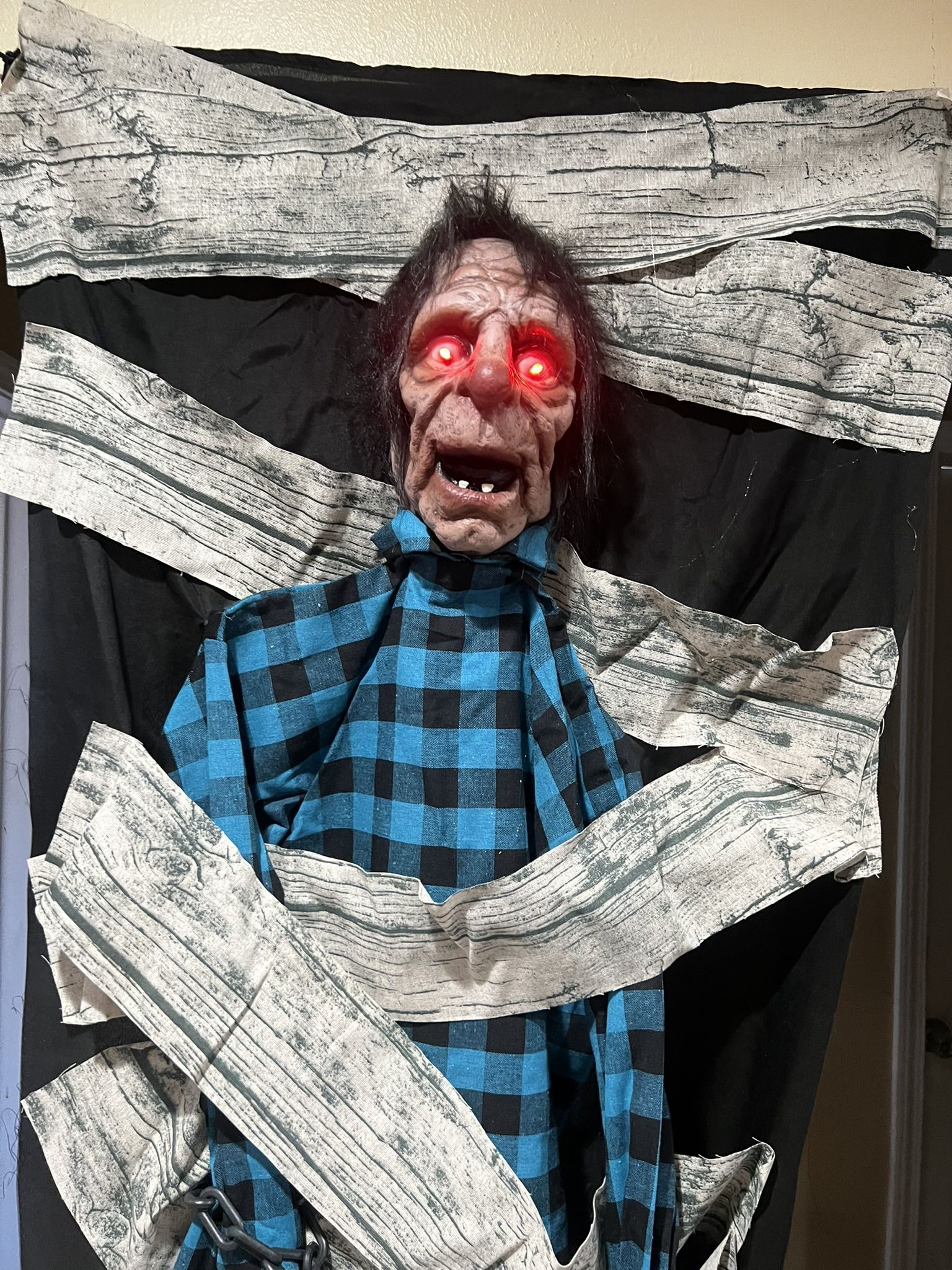 Zombie In Chain Halloween Decorations