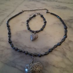 Heavy Heart Set  Jewelry