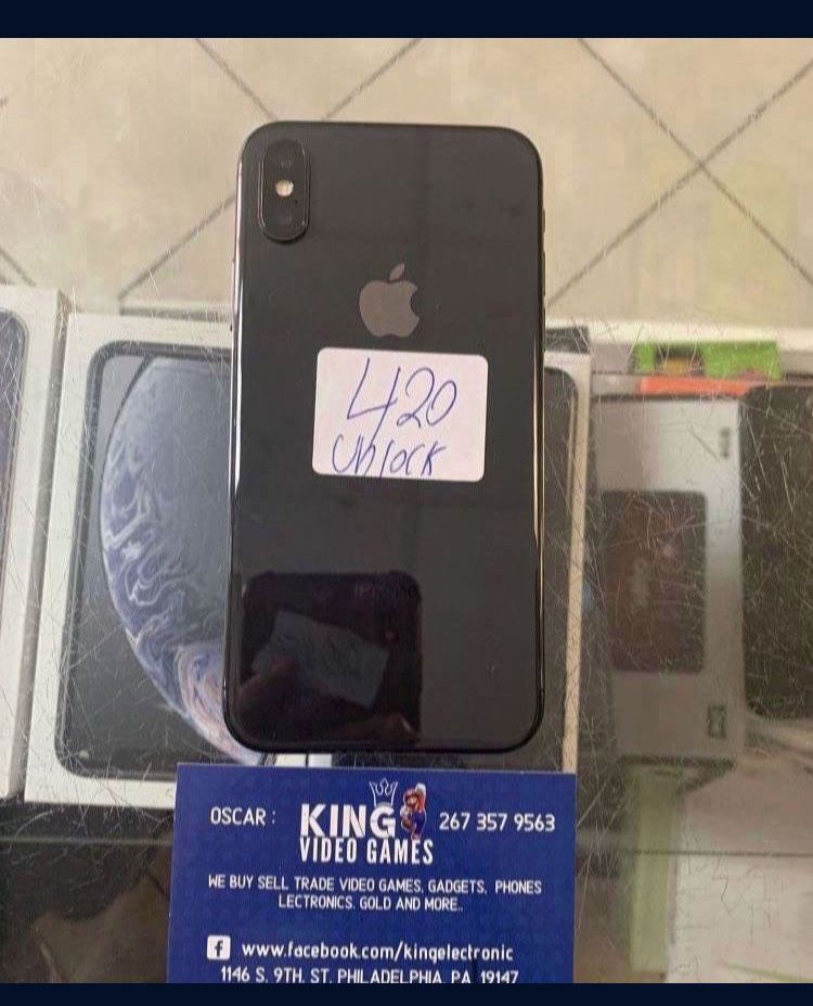 iPhone X Unlocked Used