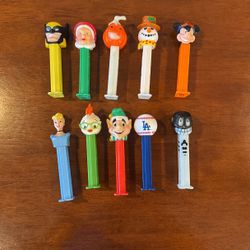 Collection Of Pez Dispensers 