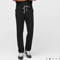FIGS Cairo BLACK SCRUB PANTS (NEW)