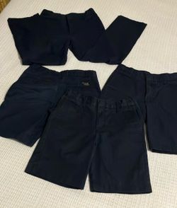 Flynn O’Hara 3 shorts 1 pants size 10R  Blue Uniforms unisex