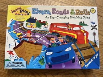 Kid’s/family game:  Rivers, Roads & Rails Board Game