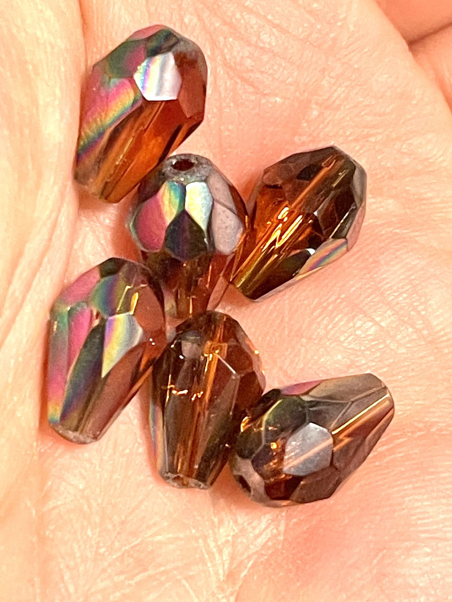 Lot Of Metallic Glass Beads 