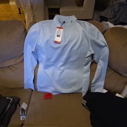 Brand New Hickey Freeman Zip Up Sweatshirt