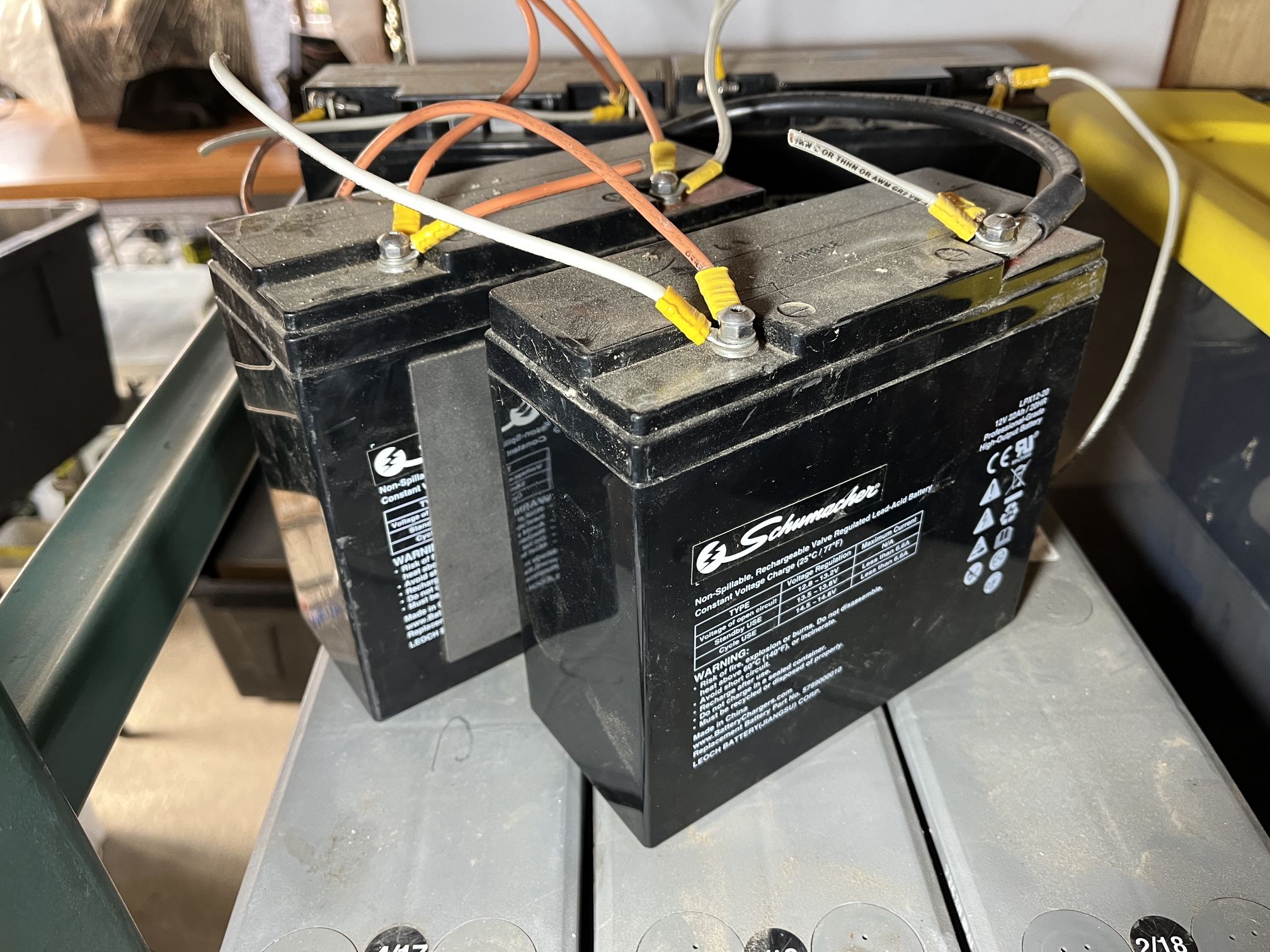 Schumacher Rechargeable Lead Acid Battery LPX 12-20