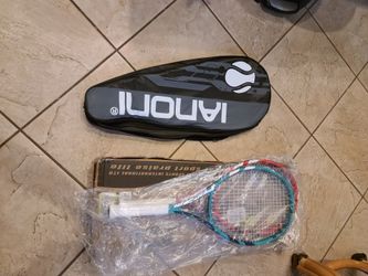 Set of tennis rackets, new $25