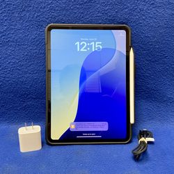 Apple iPad Pro 11” MVW13LL/A (M4) 256GB Storage W/Case, Pen, Charger & Brick 11053419