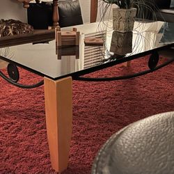 3 Piece Glass-top Table Set